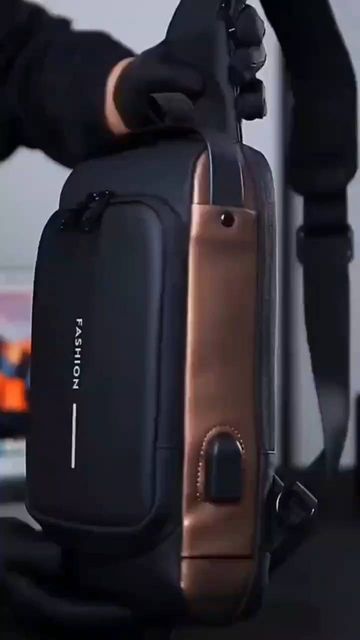 UrbanTech Anti-Theft Sling Bag with USB Charging