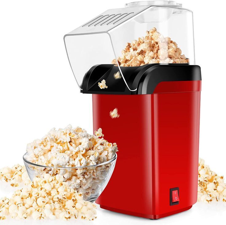 Mini Popcorn Maker – Oil-Free, Fast & Fun! 🍿