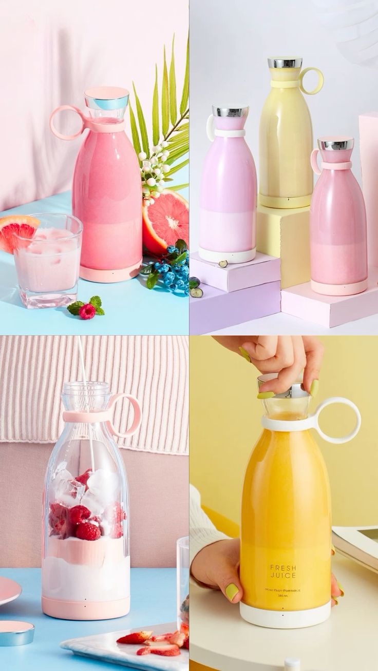 Electric Portable Mini Juicer Bottle